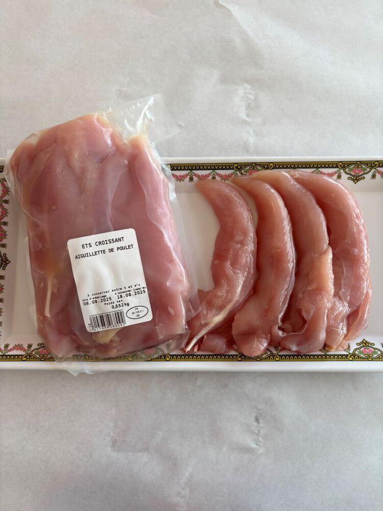 Aiguillettes de poulet