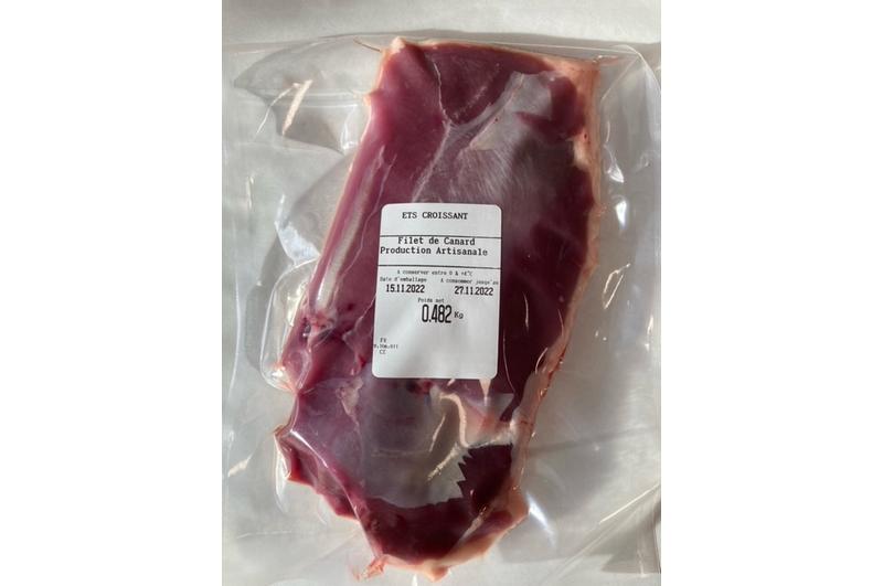 Filet de canard