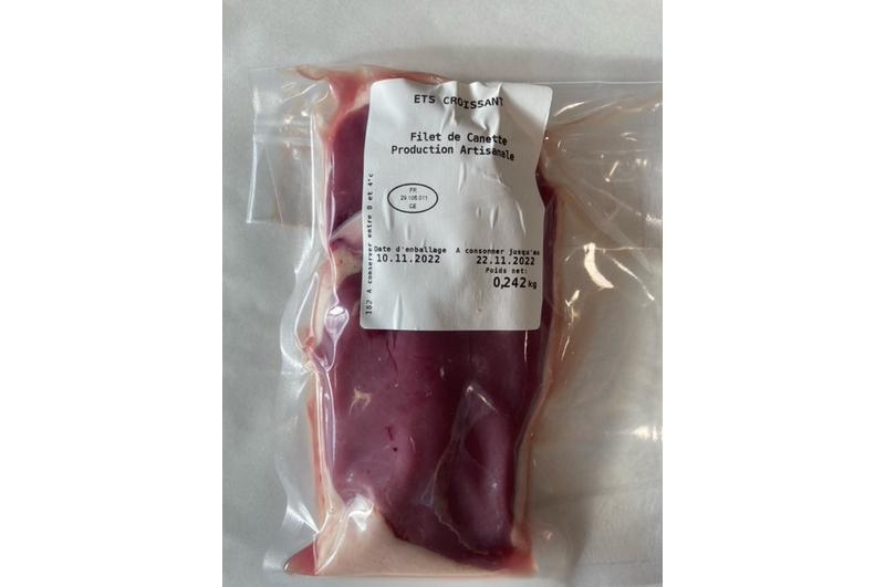 Filet de canette