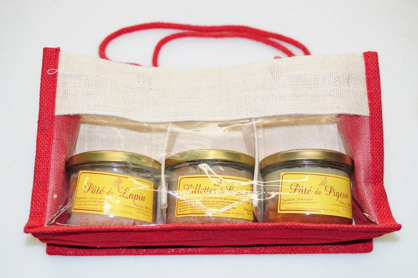 Lot de 3 verrines