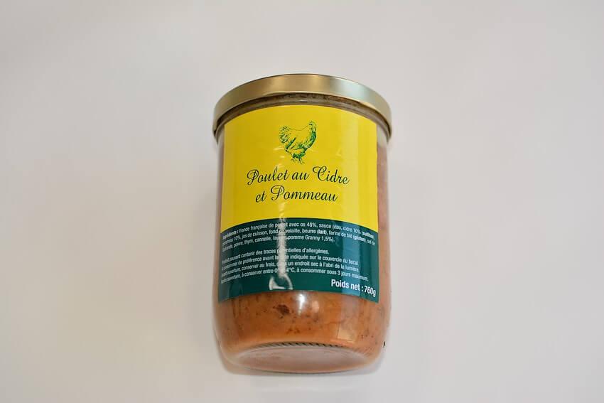 Poulet au cidre et pommeau